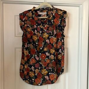 Floral Loft Blouse size L
